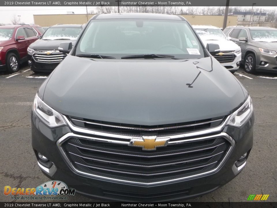 2019 Chevrolet Traverse LT AWD Graphite Metallic / Jet Black Photo #8