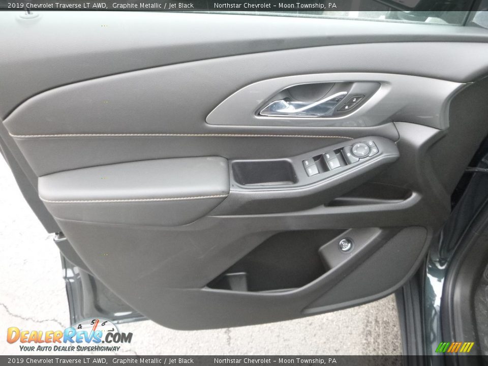 2019 Chevrolet Traverse LT AWD Graphite Metallic / Jet Black Photo #15