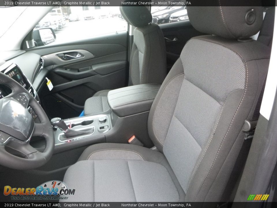 2019 Chevrolet Traverse LT AWD Graphite Metallic / Jet Black Photo #16