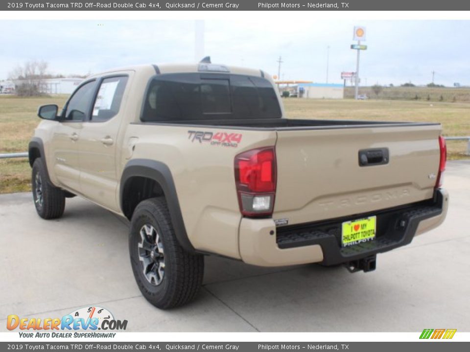 2019 Toyota Tacoma TRD Off-Road Double Cab 4x4 Quicksand / Cement Gray Photo #6
