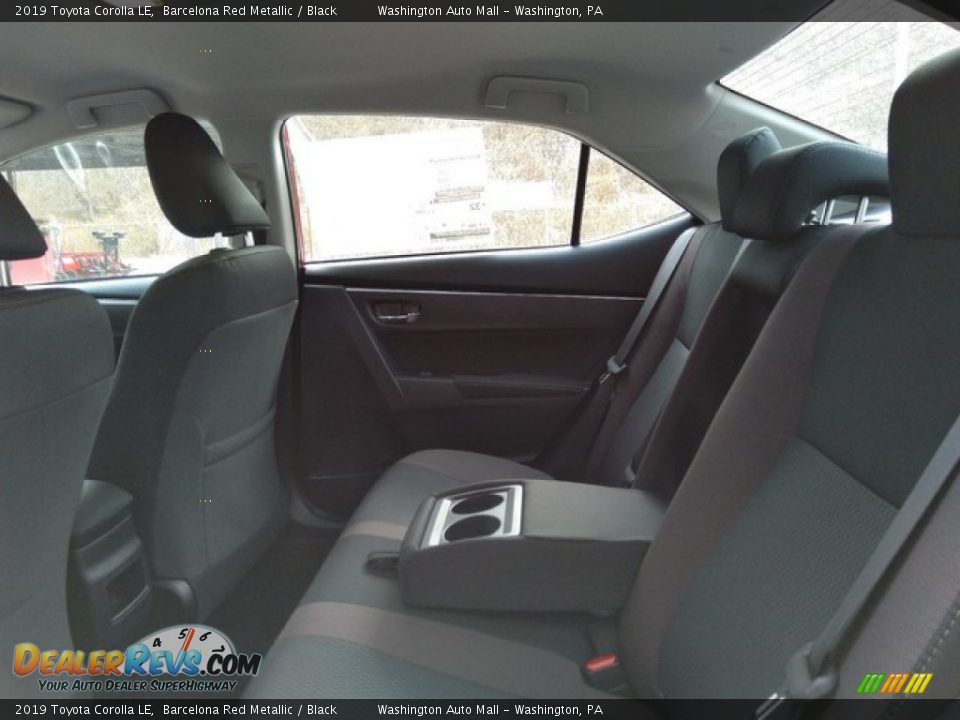 2019 Toyota Corolla LE Barcelona Red Metallic / Black Photo #13