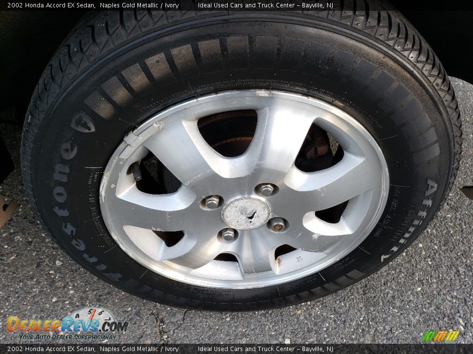 2002 Honda Accord EX Sedan Naples Gold Metallic / Ivory Photo #25
