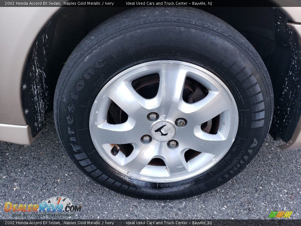 2002 Honda Accord EX Sedan Naples Gold Metallic / Ivory Photo #27