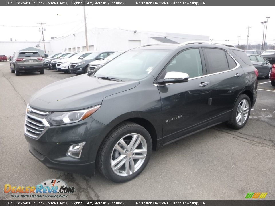2019 Chevrolet Equinox Premier AWD Nightfall Gray Metallic / Jet Black Photo #1