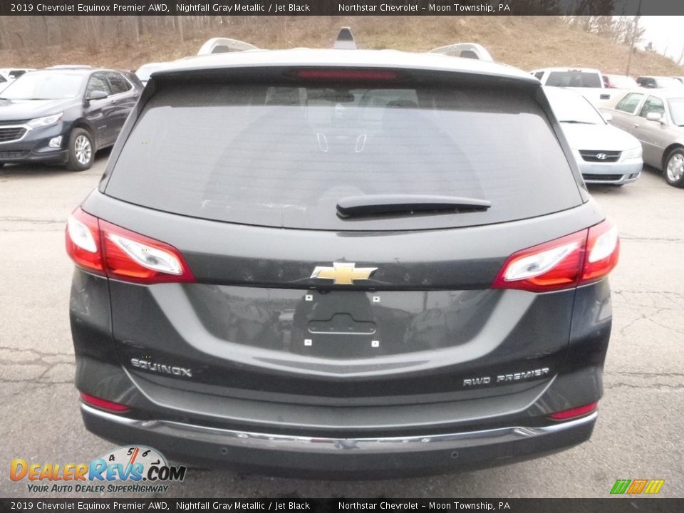 2019 Chevrolet Equinox Premier AWD Nightfall Gray Metallic / Jet Black Photo #4