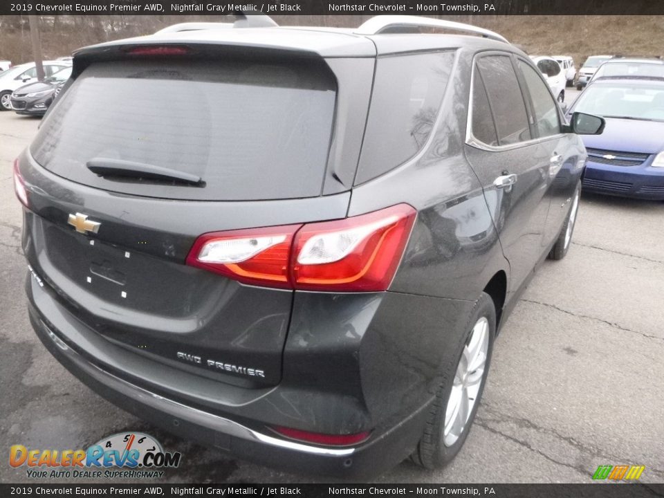 2019 Chevrolet Equinox Premier AWD Nightfall Gray Metallic / Jet Black Photo #5