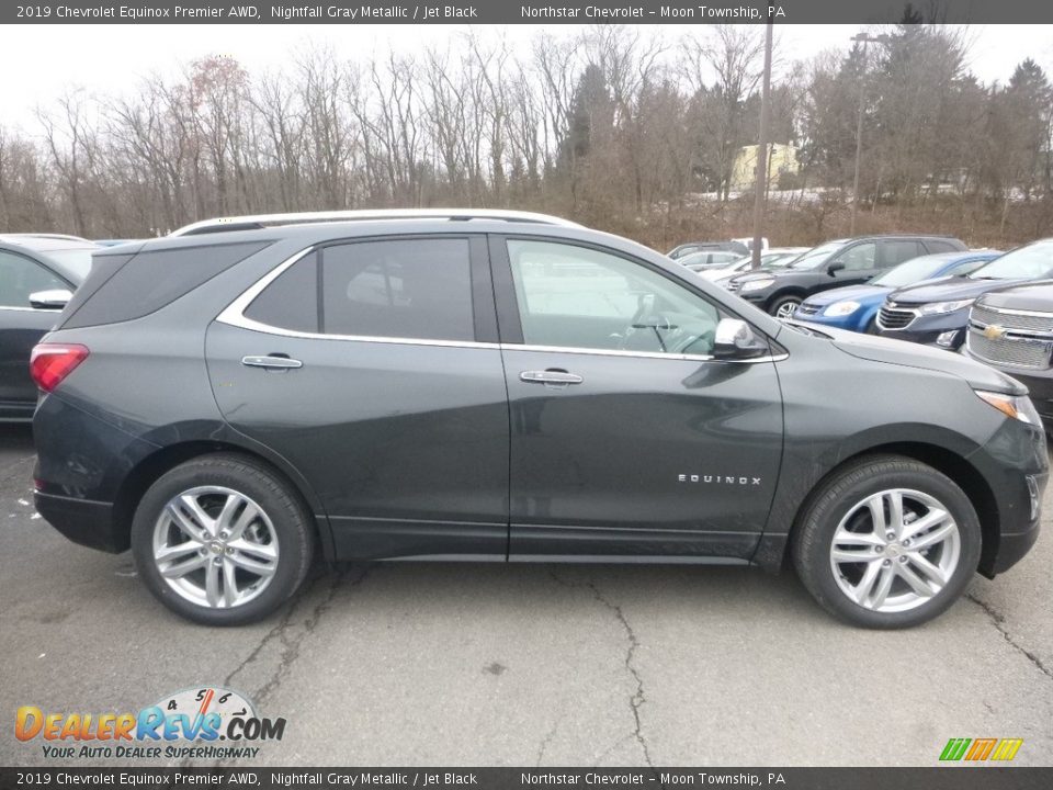 2019 Chevrolet Equinox Premier AWD Nightfall Gray Metallic / Jet Black Photo #6