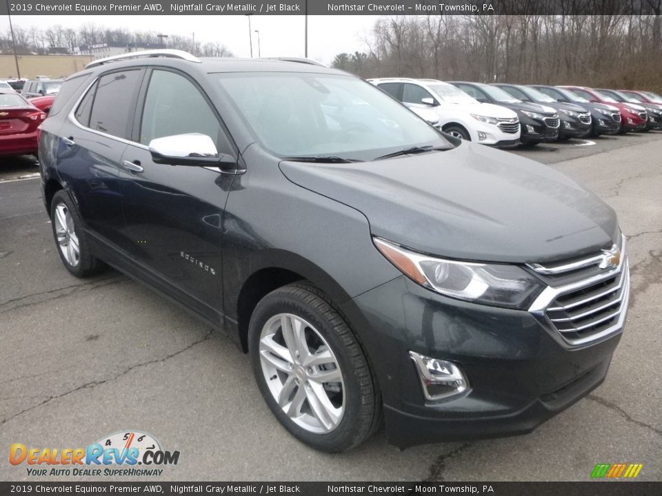 2019 Chevrolet Equinox Premier AWD Nightfall Gray Metallic / Jet Black Photo #7