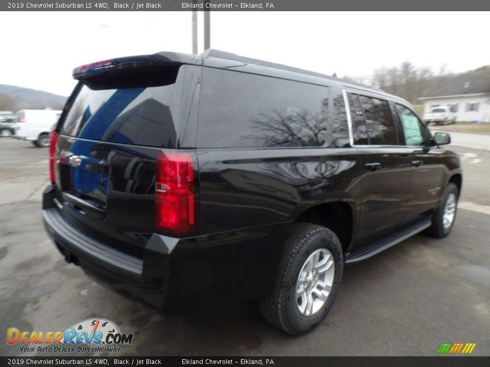 2019 Chevrolet Suburban LS 4WD Black / Jet Black Photo #5
