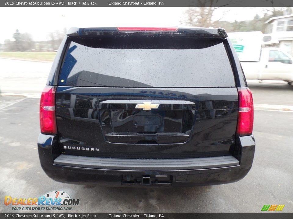 2019 Chevrolet Suburban LS 4WD Black / Jet Black Photo #6