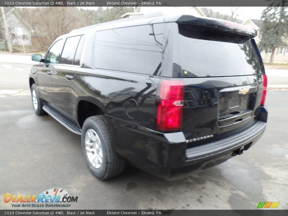 2019 Chevrolet Suburban LS 4WD Black / Jet Black Photo #7