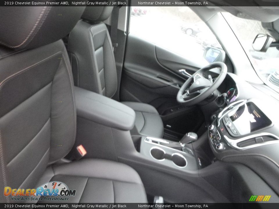 2019 Chevrolet Equinox Premier AWD Nightfall Gray Metallic / Jet Black Photo #10