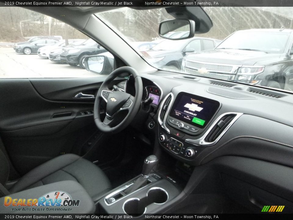 2019 Chevrolet Equinox Premier AWD Nightfall Gray Metallic / Jet Black Photo #11