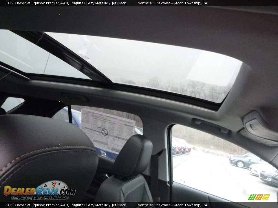 2019 Chevrolet Equinox Premier AWD Nightfall Gray Metallic / Jet Black Photo #12