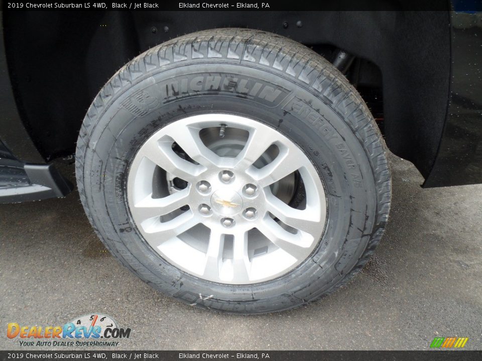 2019 Chevrolet Suburban LS 4WD Black / Jet Black Photo #9
