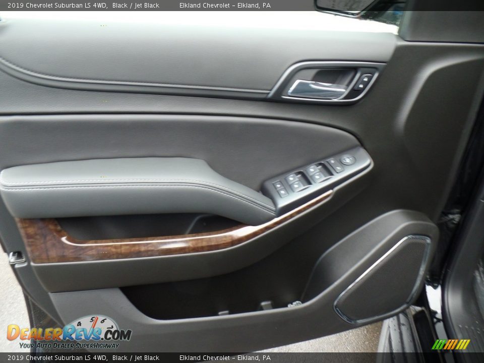 2019 Chevrolet Suburban LS 4WD Black / Jet Black Photo #13