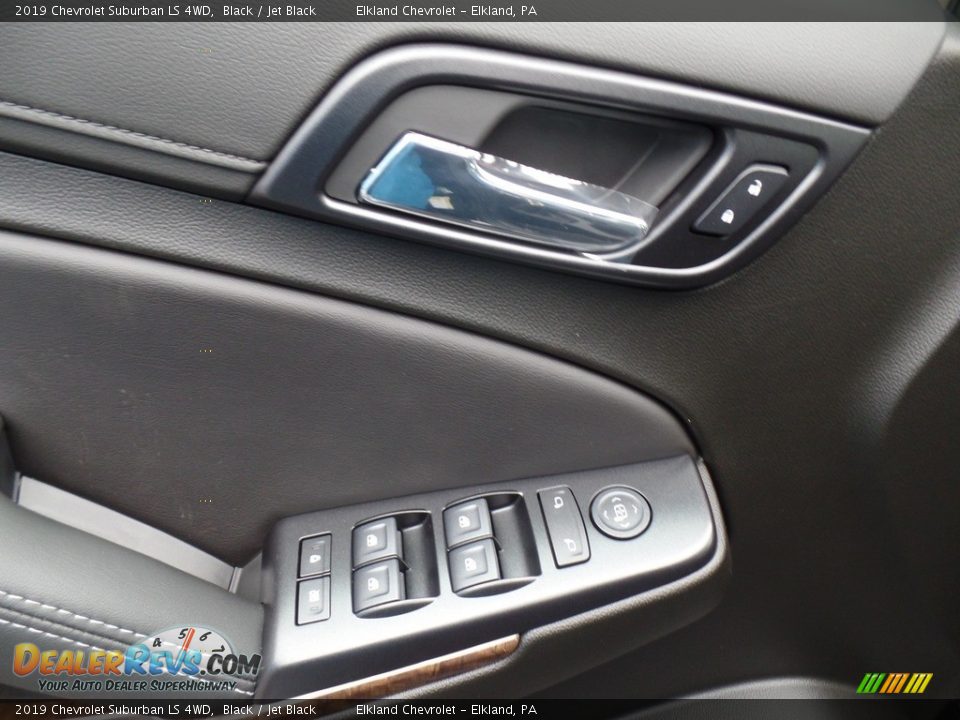 2019 Chevrolet Suburban LS 4WD Black / Jet Black Photo #14