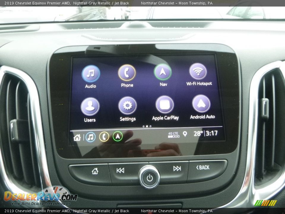 2019 Chevrolet Equinox Premier AWD Nightfall Gray Metallic / Jet Black Photo #18