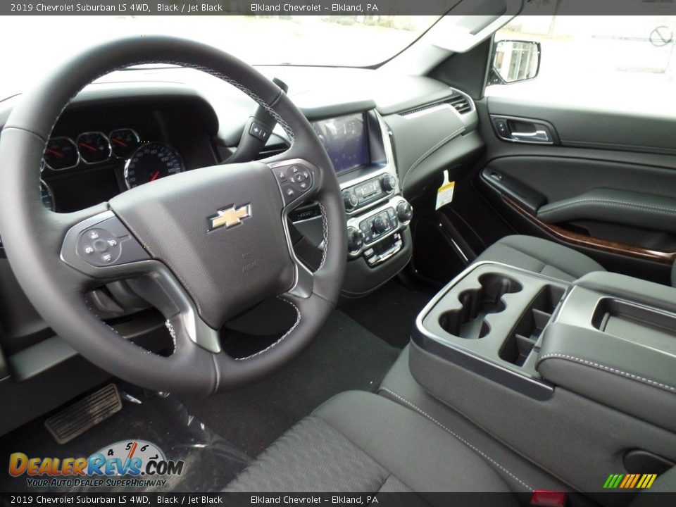 2019 Chevrolet Suburban LS 4WD Black / Jet Black Photo #17