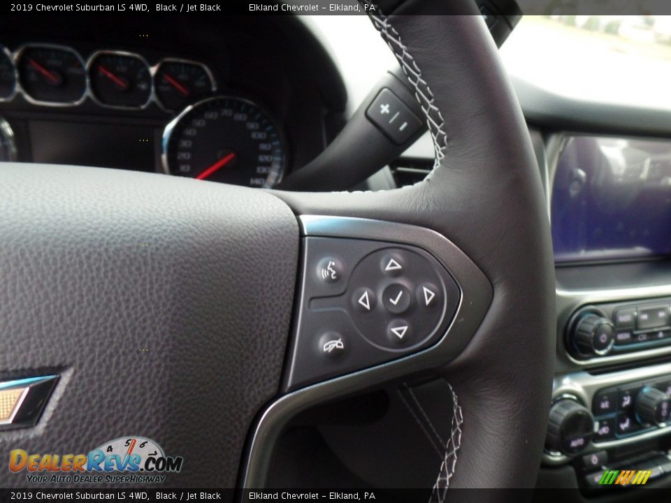 2019 Chevrolet Suburban LS 4WD Black / Jet Black Photo #20