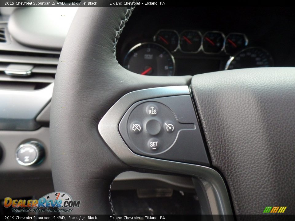 2019 Chevrolet Suburban LS 4WD Black / Jet Black Photo #21