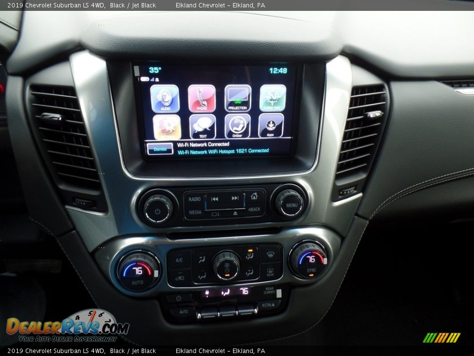 2019 Chevrolet Suburban LS 4WD Black / Jet Black Photo #24
