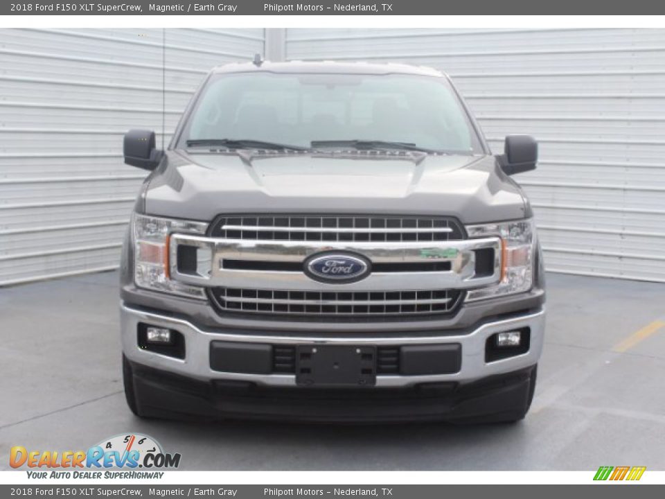 2018 Ford F150 XLT SuperCrew Magnetic / Earth Gray Photo #3