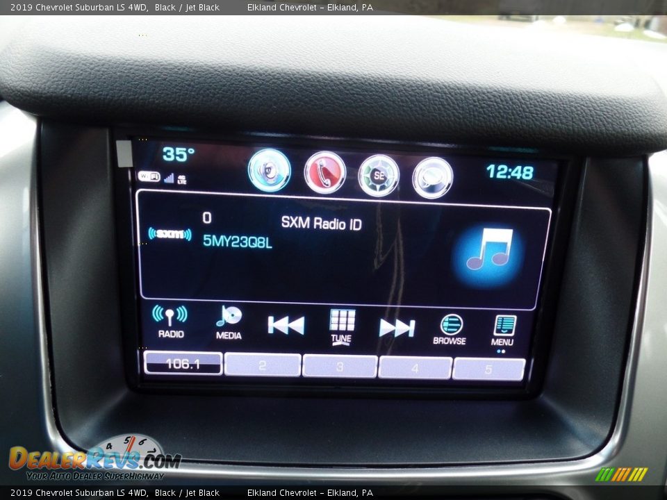 2019 Chevrolet Suburban LS 4WD Black / Jet Black Photo #26