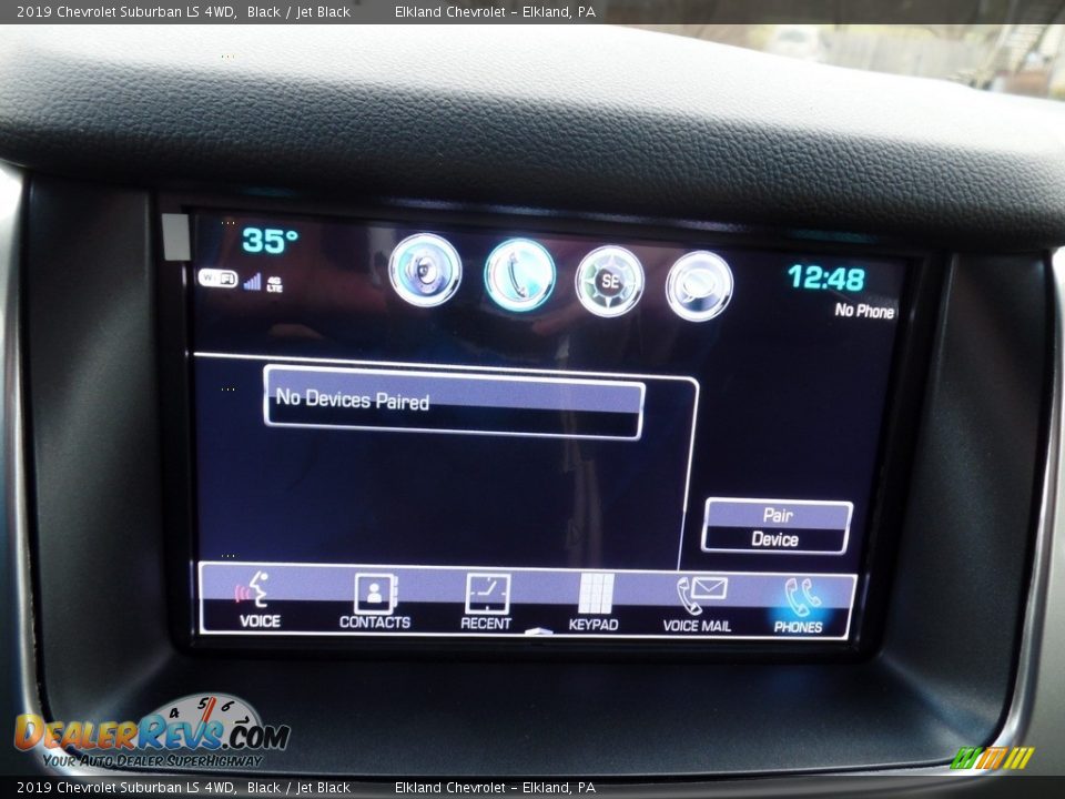 2019 Chevrolet Suburban LS 4WD Black / Jet Black Photo #27