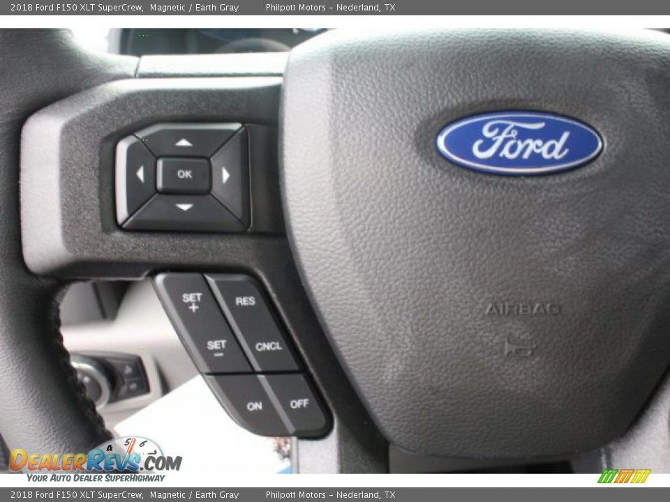 2018 Ford F150 XLT SuperCrew Magnetic / Earth Gray Photo #15