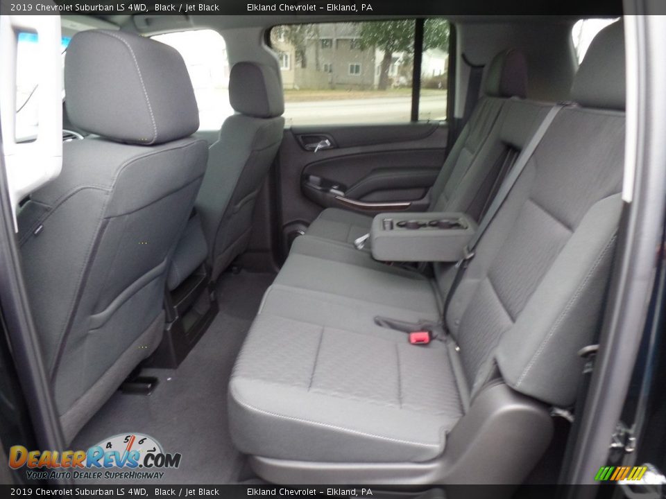 2019 Chevrolet Suburban LS 4WD Black / Jet Black Photo #36