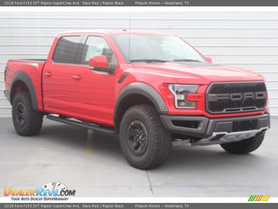 Front 3/4 View of 2018 Ford F150 SVT Raptor SuperCrew 4x4 Photo #2