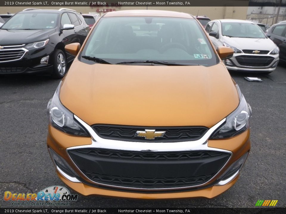 2019 Chevrolet Spark LT Orange Burst Metallic / Jet Black Photo #8