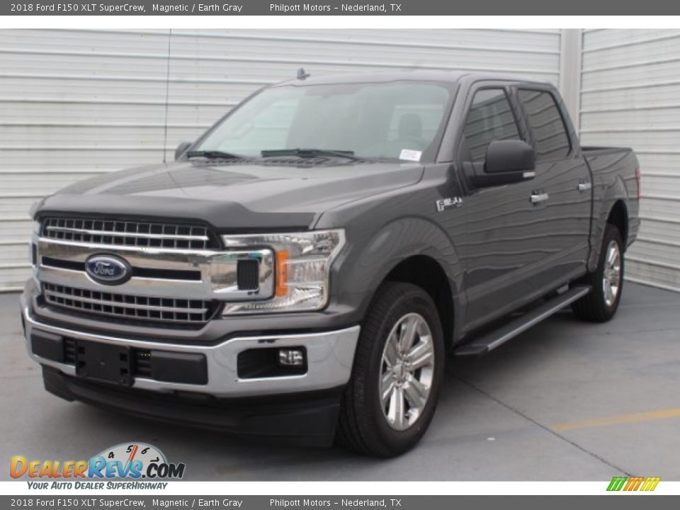 2018 Ford F150 XLT SuperCrew Magnetic / Earth Gray Photo #4