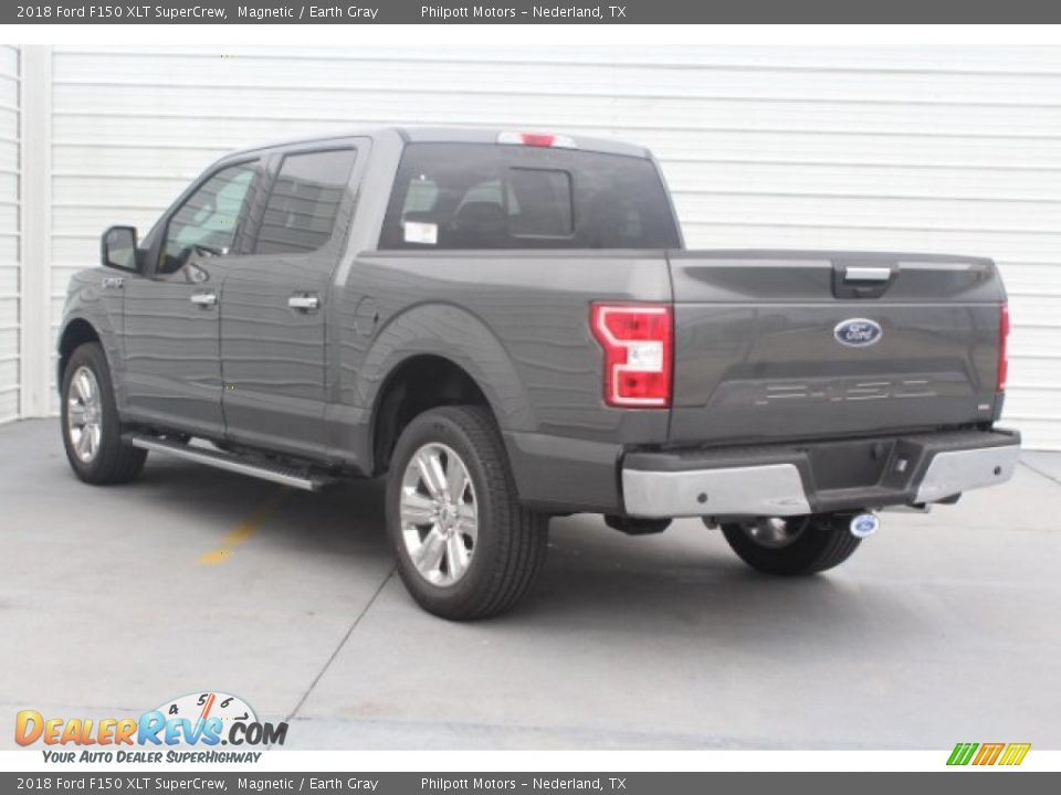 2018 Ford F150 XLT SuperCrew Magnetic / Earth Gray Photo #6
