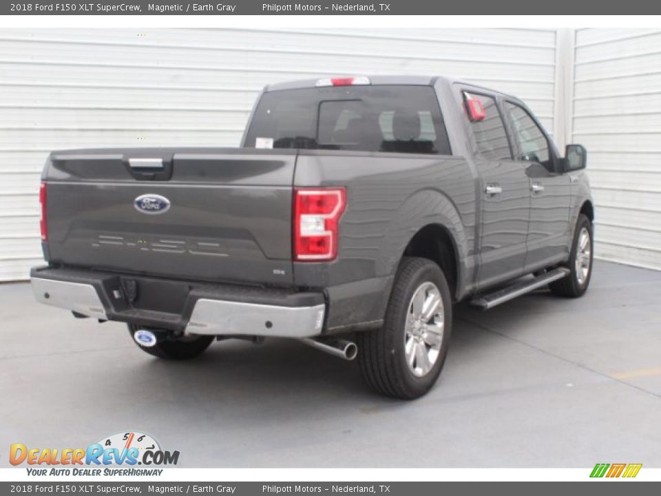 2018 Ford F150 XLT SuperCrew Magnetic / Earth Gray Photo #8