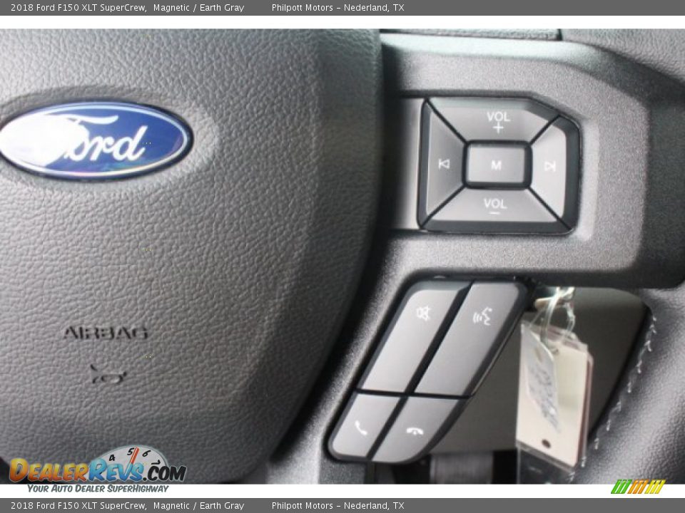 2018 Ford F150 XLT SuperCrew Magnetic / Earth Gray Photo #16