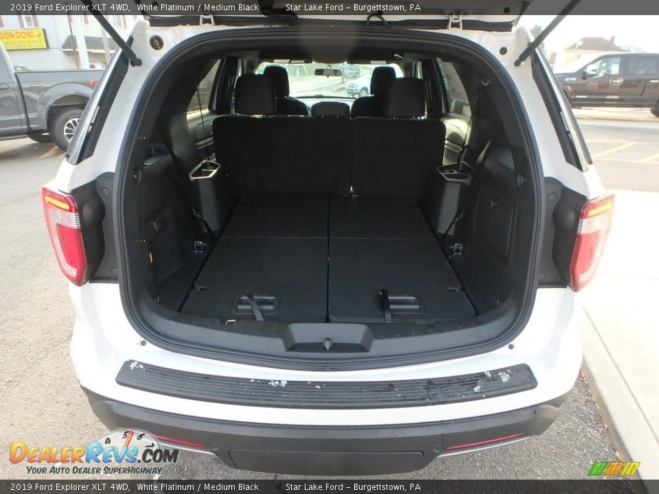 2019 Ford Explorer XLT 4WD White Platinum / Medium Black Photo #6