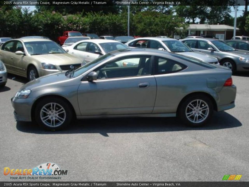 2005 Acura RSX Sports Coupe Magnesium Gray Metallic / Titanium Photo #2