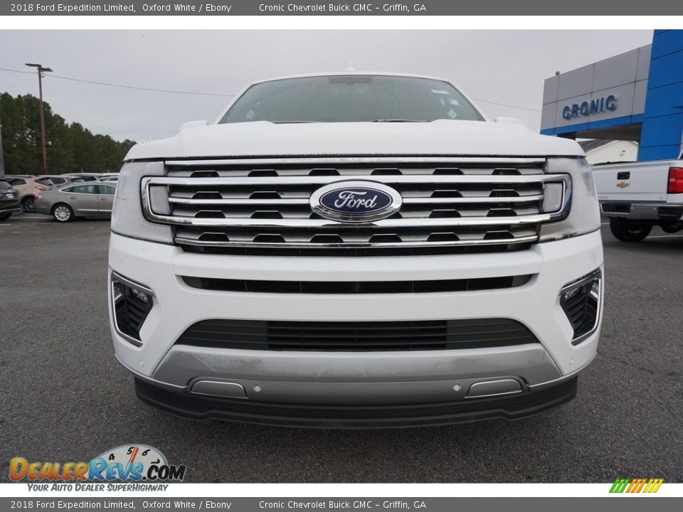 2018 Ford Expedition Limited Oxford White / Ebony Photo #2