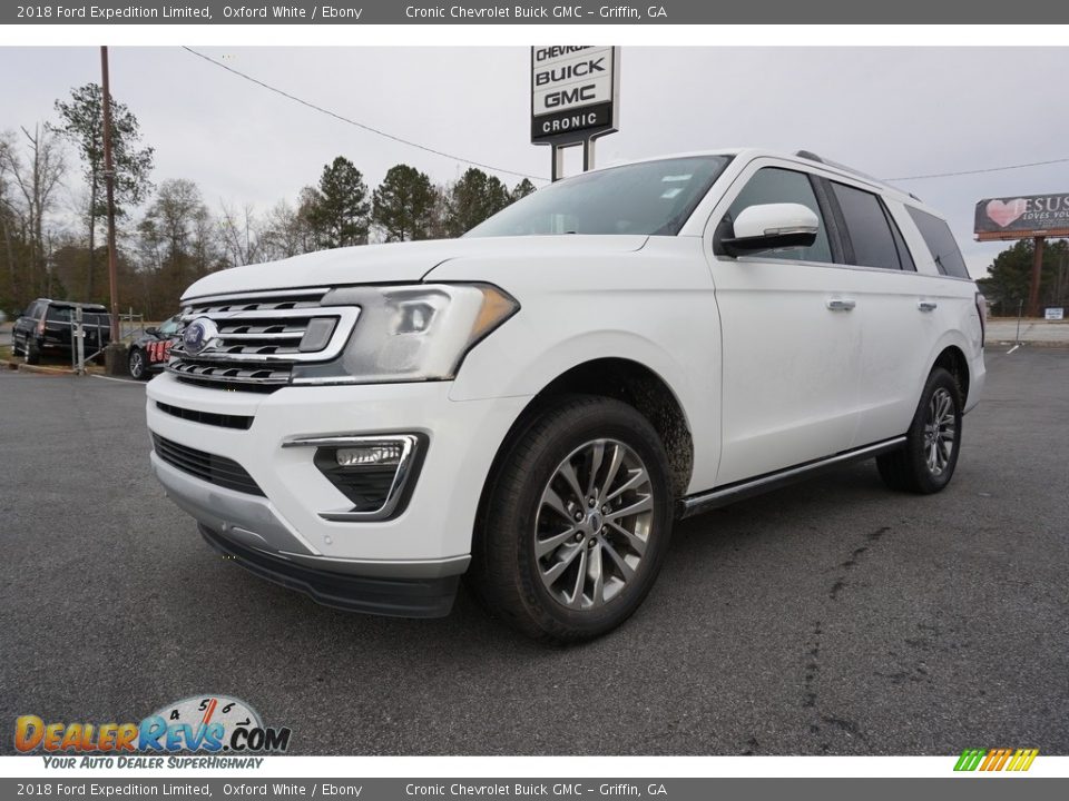 2018 Ford Expedition Limited Oxford White / Ebony Photo #3