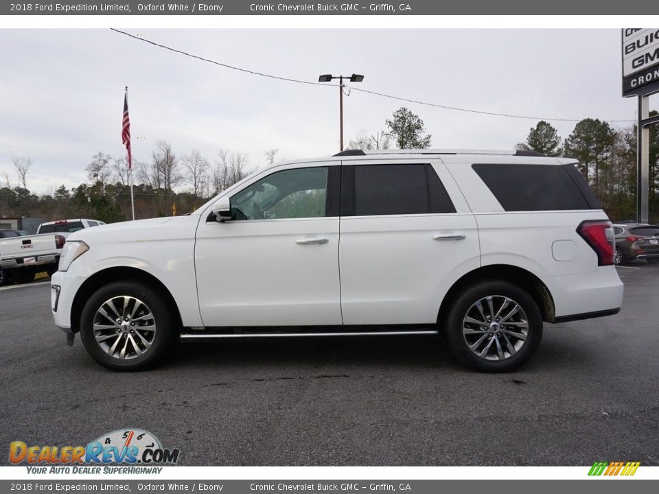 2018 Ford Expedition Limited Oxford White / Ebony Photo #10