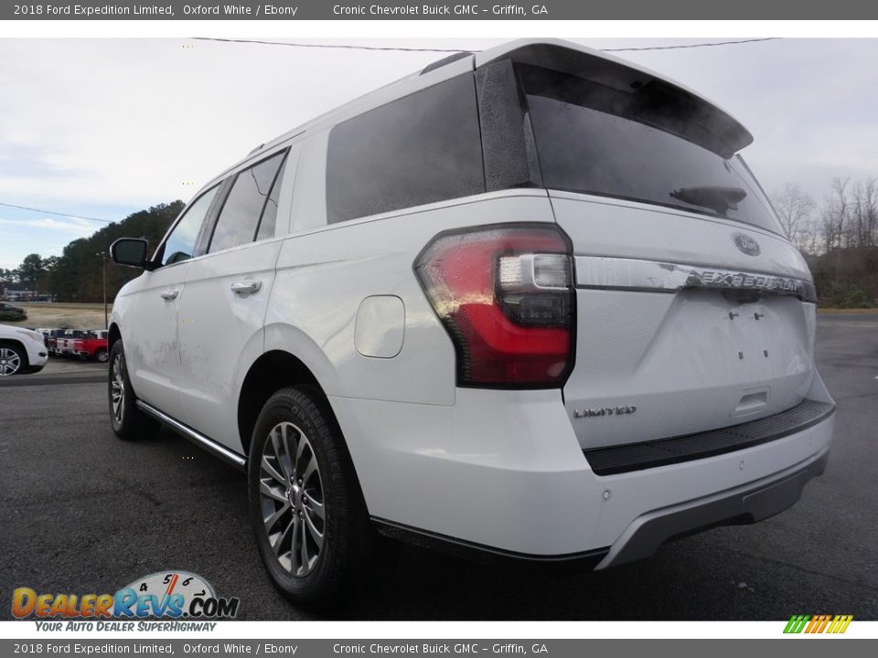 2018 Ford Expedition Limited Oxford White / Ebony Photo #11