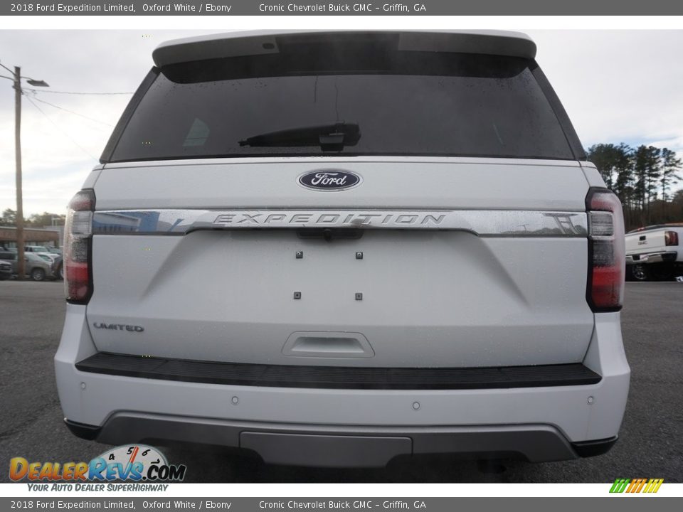 2018 Ford Expedition Limited Oxford White / Ebony Photo #12