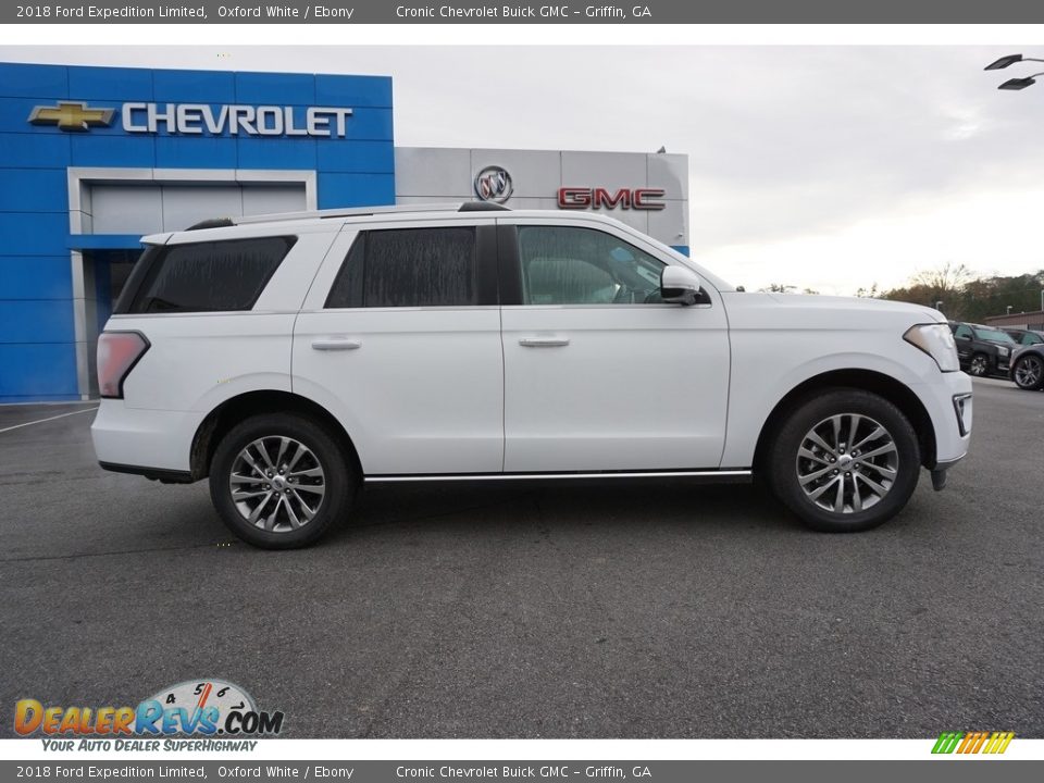 2018 Ford Expedition Limited Oxford White / Ebony Photo #14
