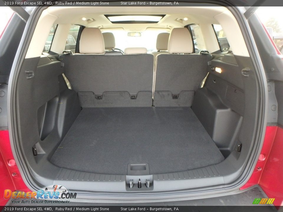 2019 Ford Escape SEL 4WD Ruby Red / Medium Light Stone Photo #7
