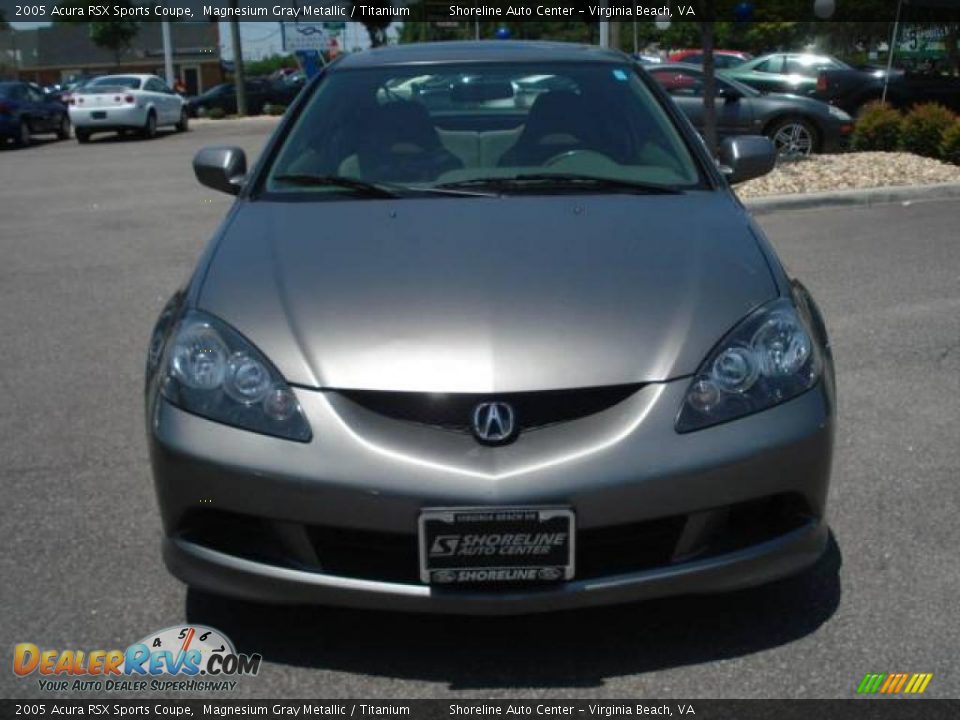 2005 Acura RSX Sports Coupe Magnesium Gray Metallic / Titanium Photo #7