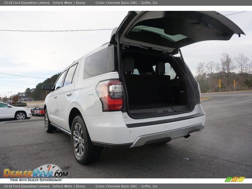2018 Ford Expedition Limited Oxford White / Ebony Photo #21