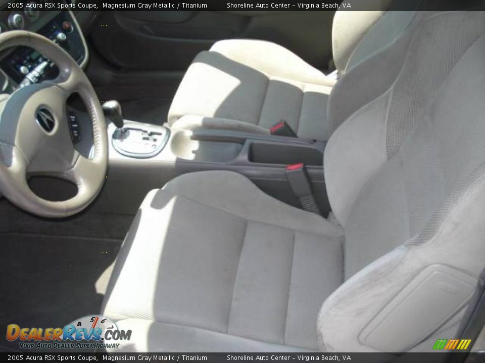 2005 Acura RSX Sports Coupe Magnesium Gray Metallic / Titanium Photo #8