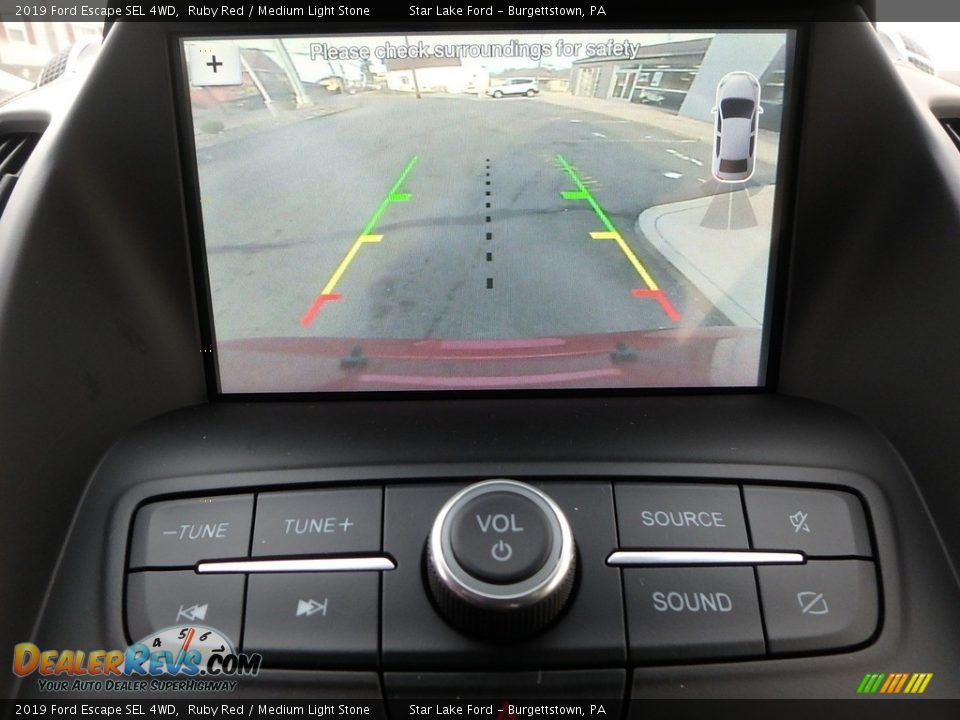 2019 Ford Escape SEL 4WD Ruby Red / Medium Light Stone Photo #20